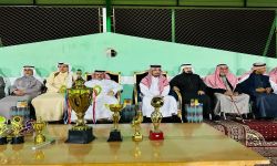 محافظ محافظة بلقرن في نهائي دورة السقيفة عليان