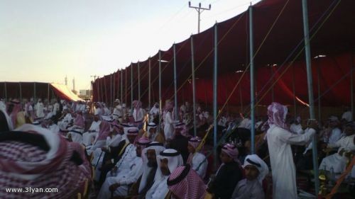 مشاركة الشيخ صالح بن سحمان وقبيلته في زواج الشاعر عبدالله ابن العلا 
