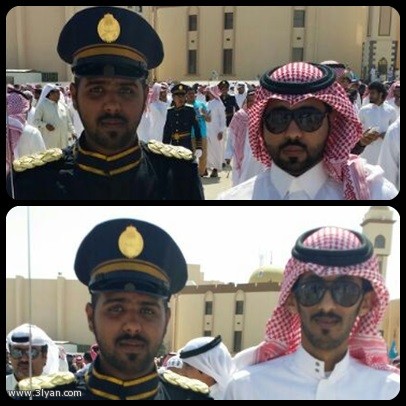 تخرج الاخ محمد عوض العلياني من الامن العام 