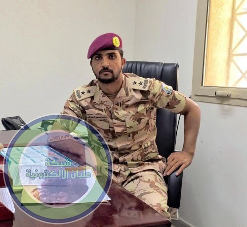 ترقية أحمد محمد ال حمدان العلياني الى رتبة ملازم أول