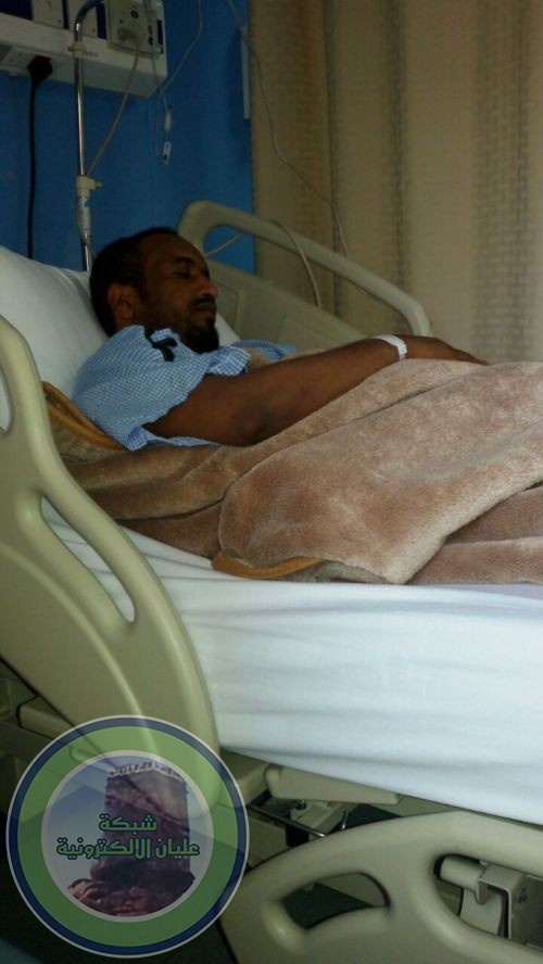 مصلح بن فارس العلياني يجري عملية جراحية