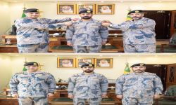 ترقية النقيب محمد أحمد محمد آل حمدان العلياني إلى رتبة “رائد” في حرس الحدود بالمنطقة الشرقية