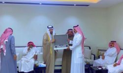 وفد أهالي قرية الفرع عليان يزور نائب شيخ قبيلة آل يزيد عليان ويهنئه بتنصيبه والسكن الجديد